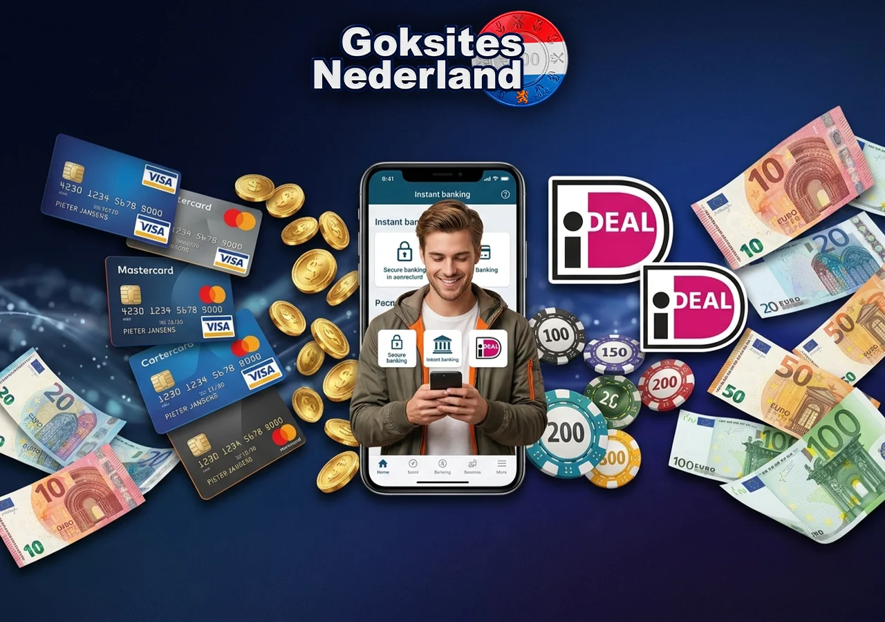 Overzicht van populaire betaalopties bij Top 10 goksites van Nederland.